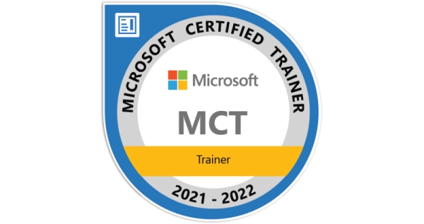 Microsoft Certified Trainer 2022