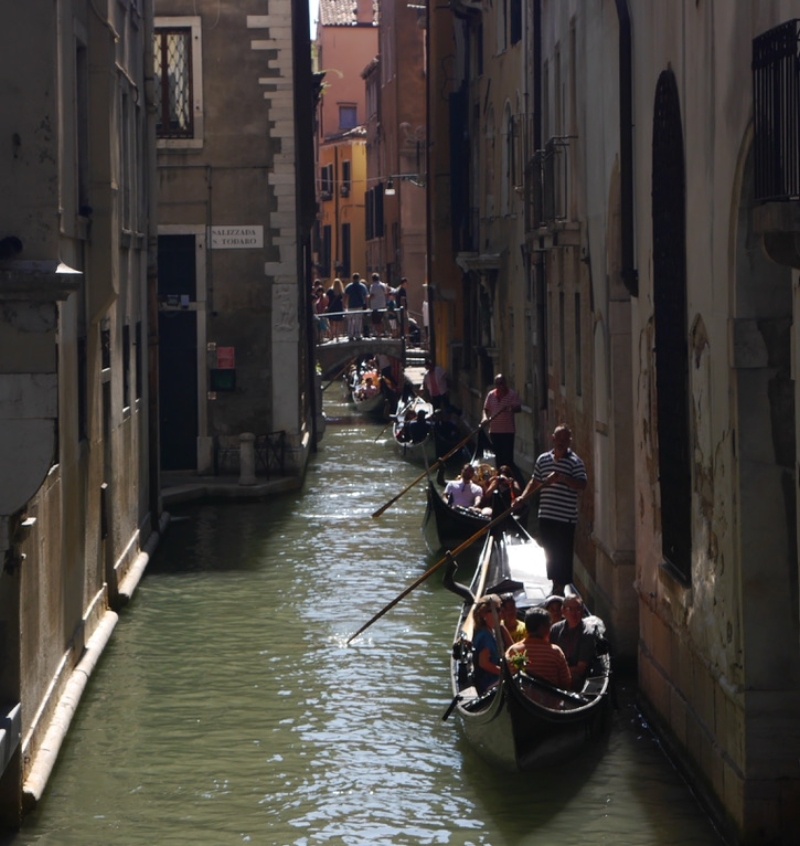 Venice is such a weird and wonderful place, alleyways full of gondolas